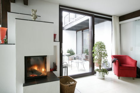 grosses Schiebefenster