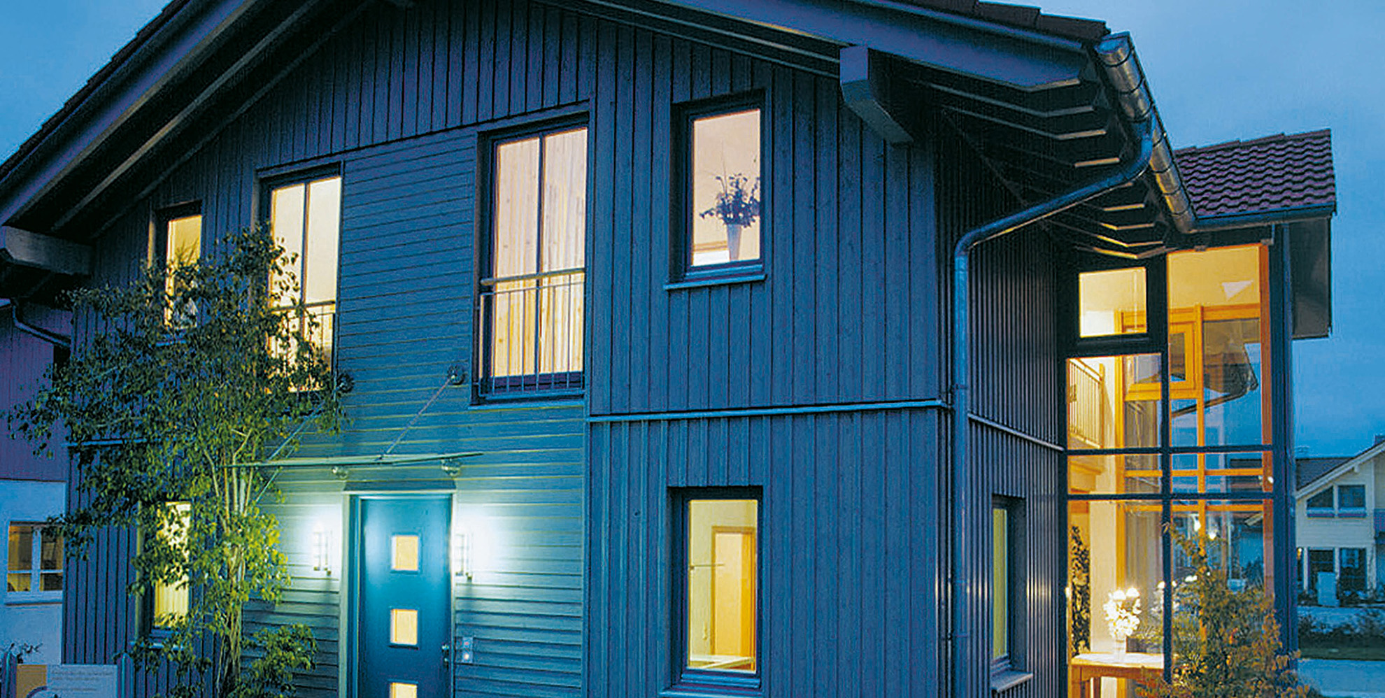 Einbruchschutz-Fenster in einem neugebauten Haus