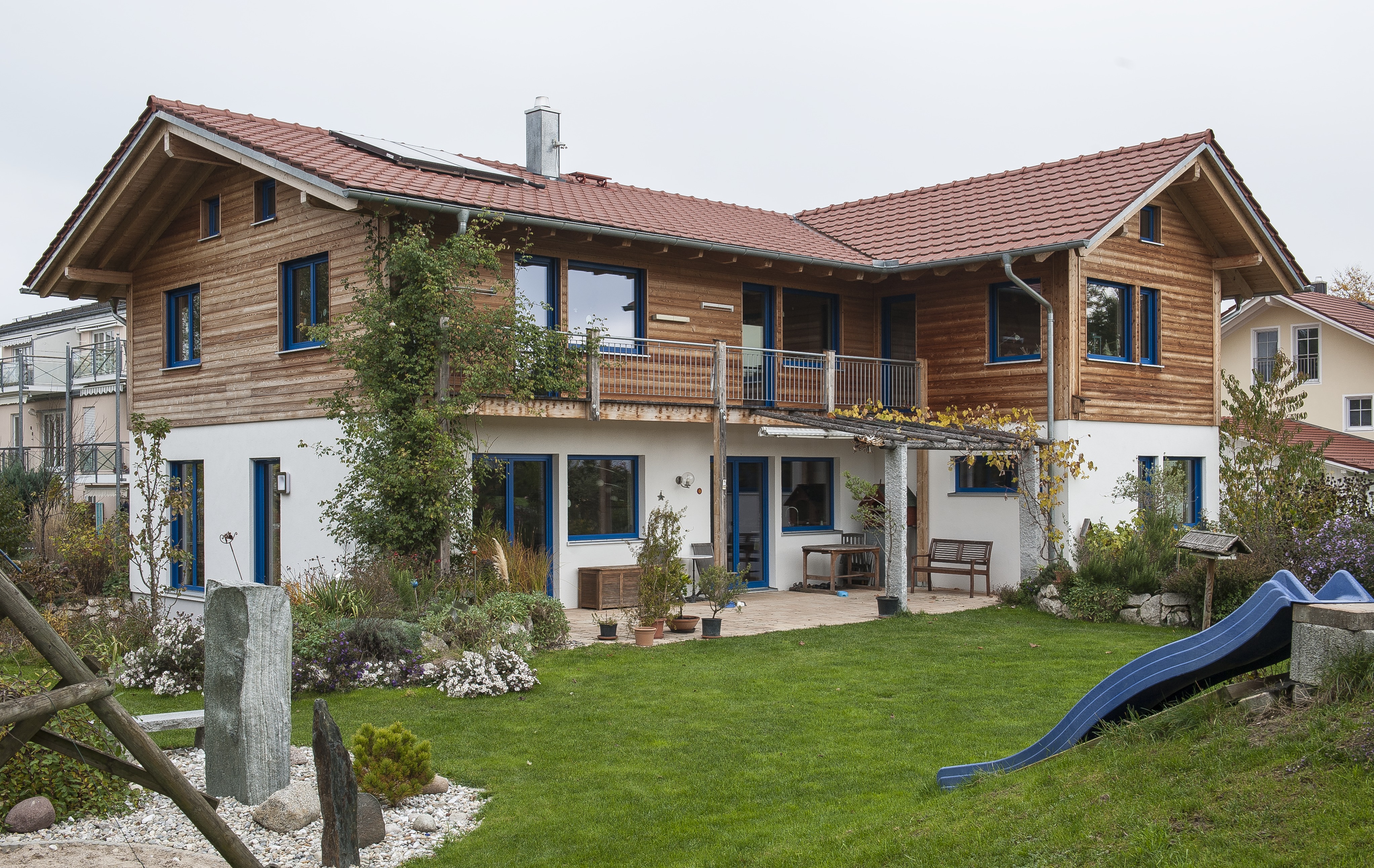 Einbruchschutzfenster in einem neugebauten Haus